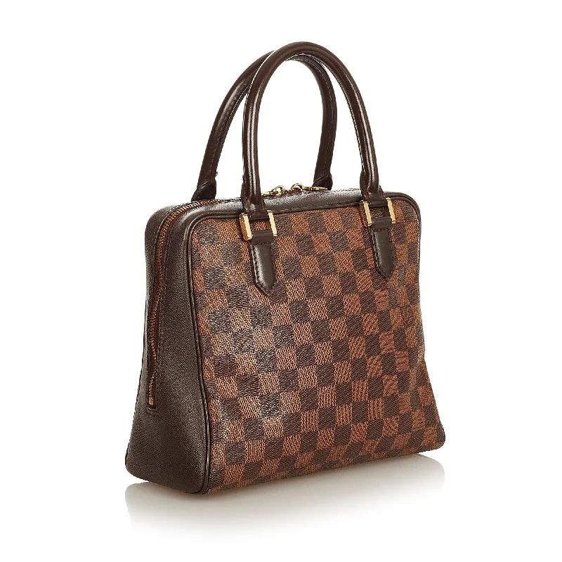 Louis Vuitton tote bags with a printed LV logo on the front for brand visibilityLouis Vuitton Damier Ebene Brera (26075)