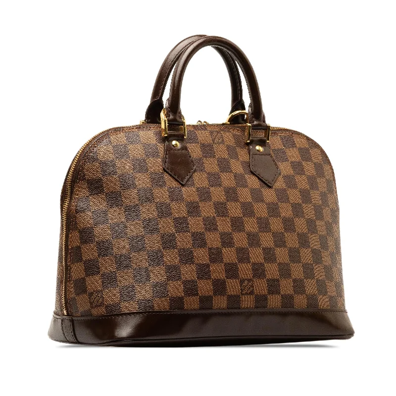 Louis Vuitton Neverfull bags with large capacity for everyday essentialsLouis Vuitton Damier Ebene Alma MM (Sdk1fD)