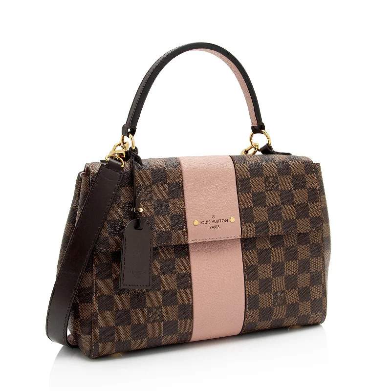 Ladies Louis Vuitton Capucines bags with a detachable shoulder strapLouis Vuitton Damier Ebene Bond Street Satchel (JkHHXi)