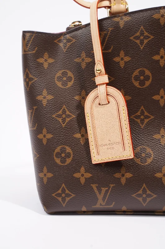 Louis Vuitton tote bags with a double - handle and shoulder - strap optionLouis Vuitton Womens Petit Palais Tote Bag Monogram