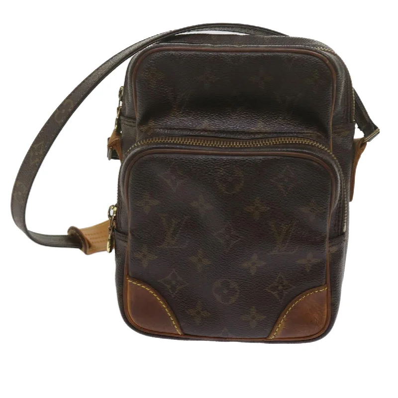 Louis Vuitton crossbody bags in a bold red color for a statementLOUIS VUITTON Amazon Shoulder Bag