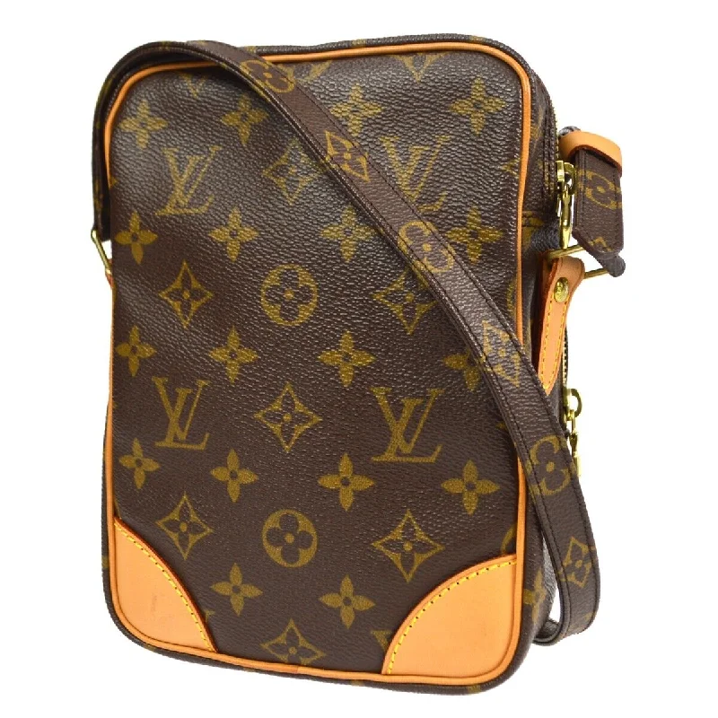 Louis Vuitton tote bags with a printed LV logo on the front for brand visibilityLouis Vuitton Amazon Shoulder Bag