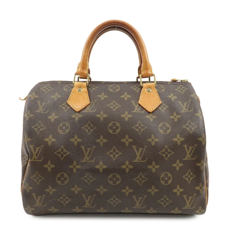 Louis Vuitton bags with a detachable mobile phone holder for convenienceLouis Vuitton Monogram Speedy 30 Hand Bag Boston Bag M41108