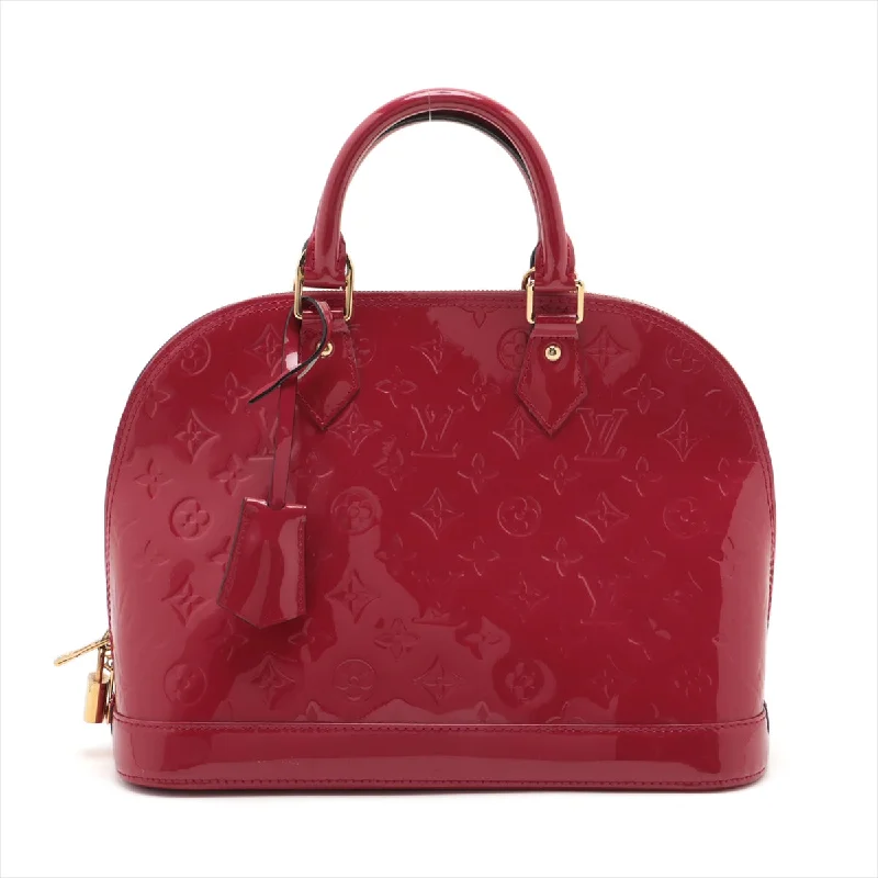 Louis Vuitton Capucines bags with smooth calfskin leather for luxuryLouis Vuitton Alma PM Vernis Red Monogram M91770