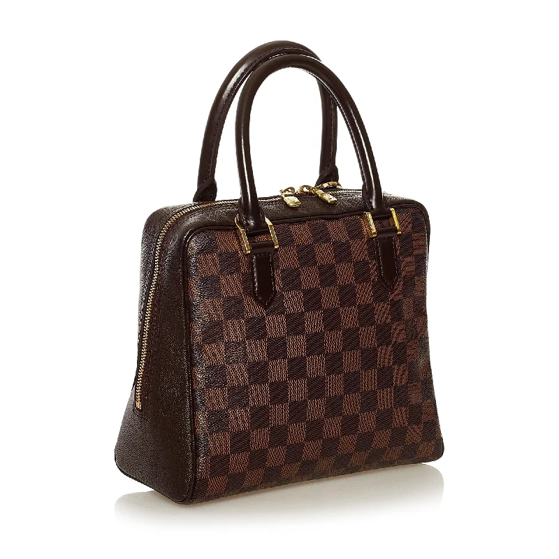 Louis Vuitton crossbody bags with a printed floral pattern for femininityLouis Vuitton Damier Ebene Brera (viy7xn)