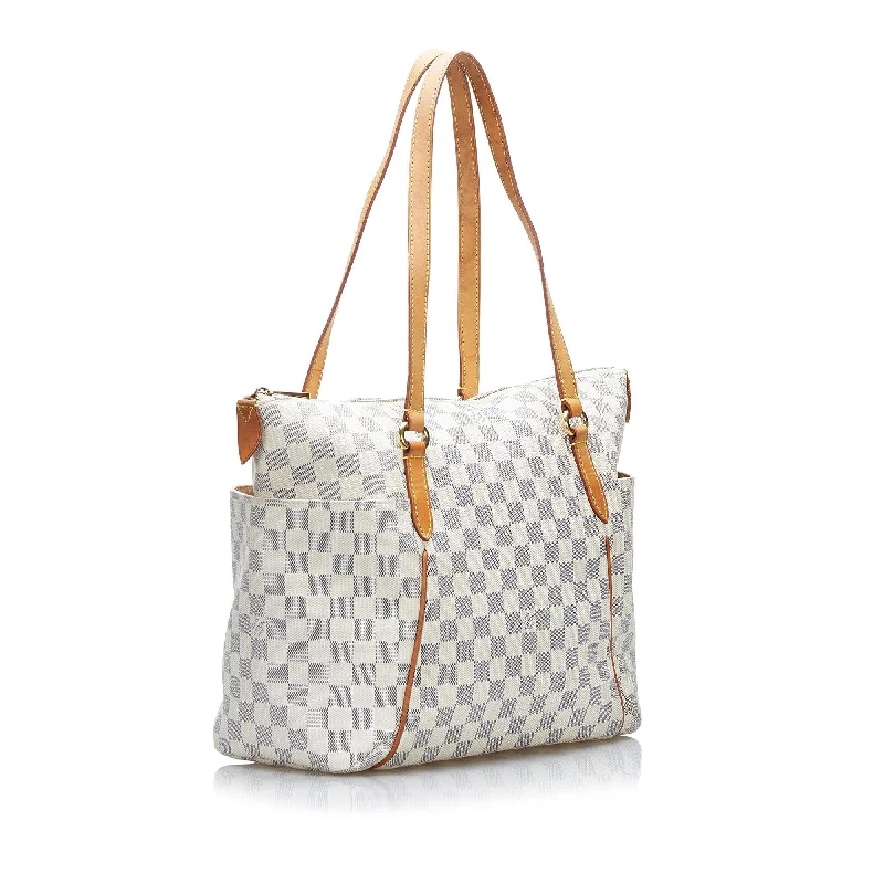 Louis Vuitton crossbody bags with adjustable shoulder straps for comfortLouis Vuitton Damier Azur Totally PM (xMBNXE)