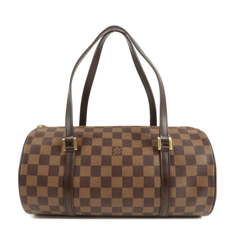 Ladies Louis Vuitton shoulder bags with a magnetic - closure flap for easeLouis Vuitton Damier Papillon 30 Hand Bag N51303