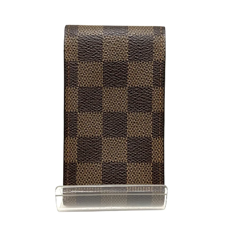 Louis Vuitton Petite Malle bags with a hard - shell structure for uniquenessLouis Vuitton Brown Canvas etui  cigarettes wallet accessories