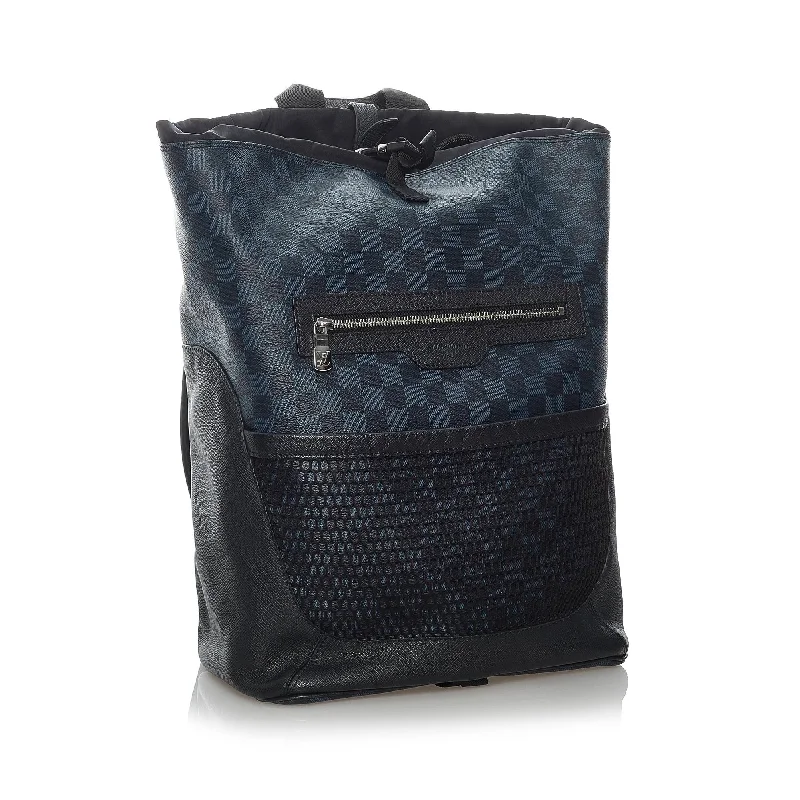 Louis Vuitton Capucines bags with smooth calfskin leather for luxuryLouis Vuitton Damier Cobalt Matchpoint Hybrid 36050)