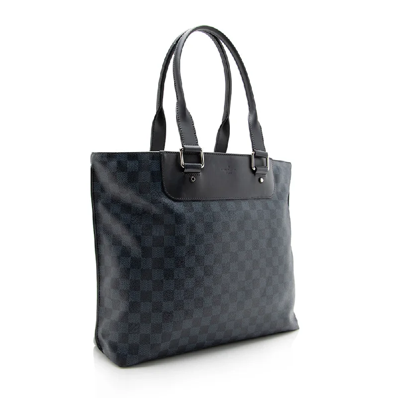 Louis Vuitton Twist bags with a crystal - embellished LV - turnlockLouis Vuitton Damier Cobalt Voyage Tote (14656)