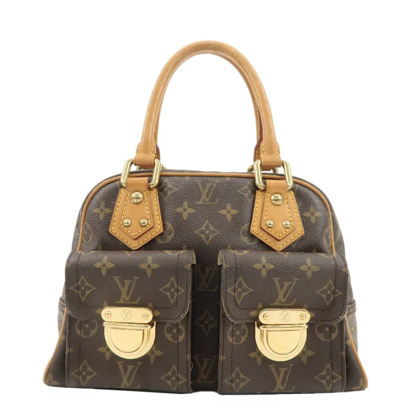 Louis Vuitton bags with a zippered interior pocket for better organizationLouis Vuitton Monogram Manhattan PM Hand Bag M40026