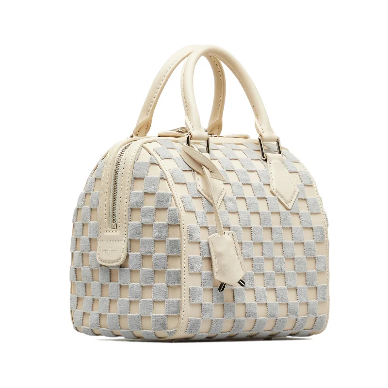 Louis Vuitton crossbody bags with a woven leather strap for textureLouis Vuitton Damier Cubic Speedy Cube PM (5yYuln)