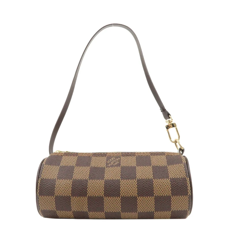 Louis Vuitton crossbody bags with adjustable shoulder straps for comfortLouis Vuitton Damier Ebene Pouch for Papillon Bag Brown