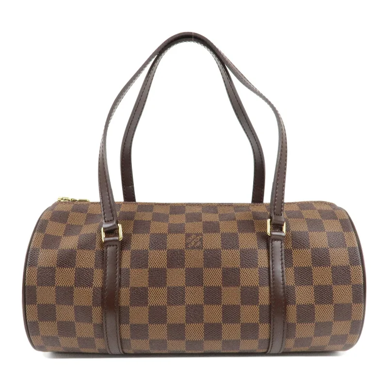 Louis Vuitton handbags with a patent - leather finish for a shiny lookLouis Vuitton Damier Papillon 30 Hand Bag N51303