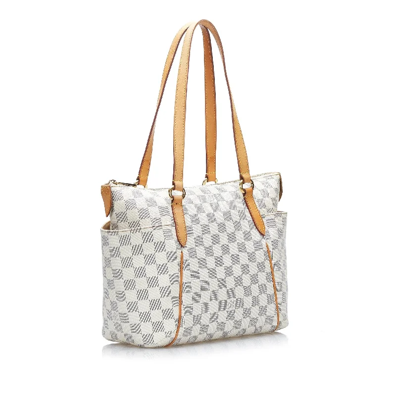 Louis Vuitton Alma bags with a leather - wrapped handle for a luxurious feelLouis Vuitton Damier Azur Totally PM (uTMO4x)