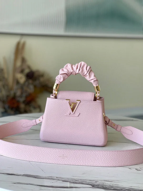 Ladies Louis Vuitton Petite Malle bags in a pastel color for a soft lookBC - LOUIS VUITTON BAGS - 1721