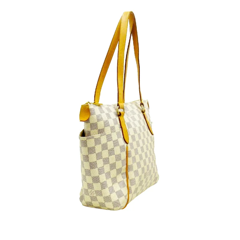 Louis Vuitton crossbody bags with a keychain holder for practicalityLouis Vuitton Damier Azur Totally PM (lNSyrB)