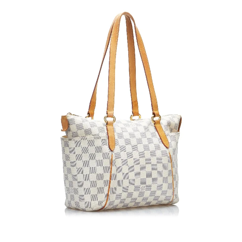 Louis Vuitton Capucines bags with smooth calfskin leather for luxuryLouis Vuitton Damier Azur Totally PM (1erAjv)