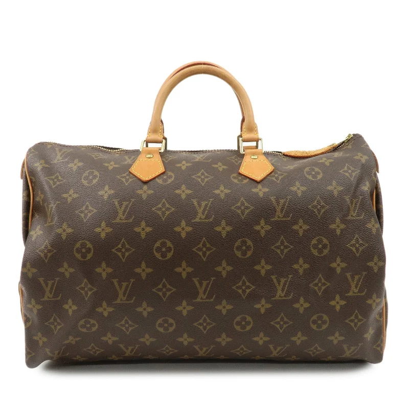 Louis Vuitton Alma bags with a detachable shoulder strap for versatilityLouis Vuitton Monogram Speedy 40 Hand Bag Boston Bag M41522