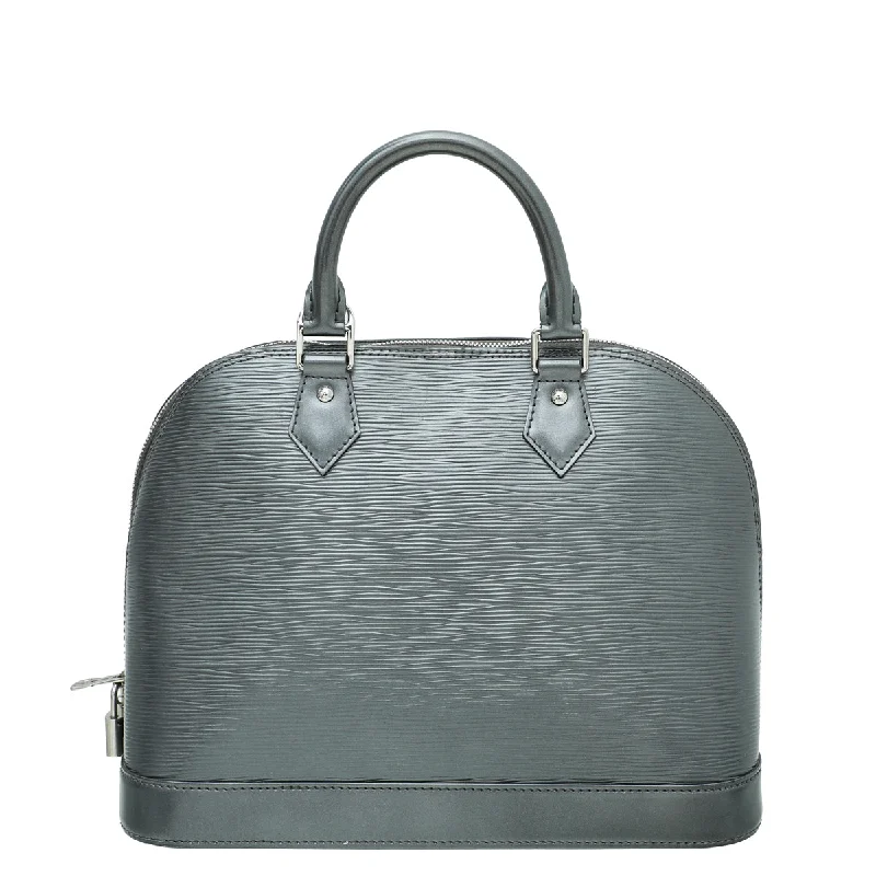 Louis Vuitton Twist bags with a crystal - embellished LV - turnlockLouis Vuitton Anthracite Alma PM Bag