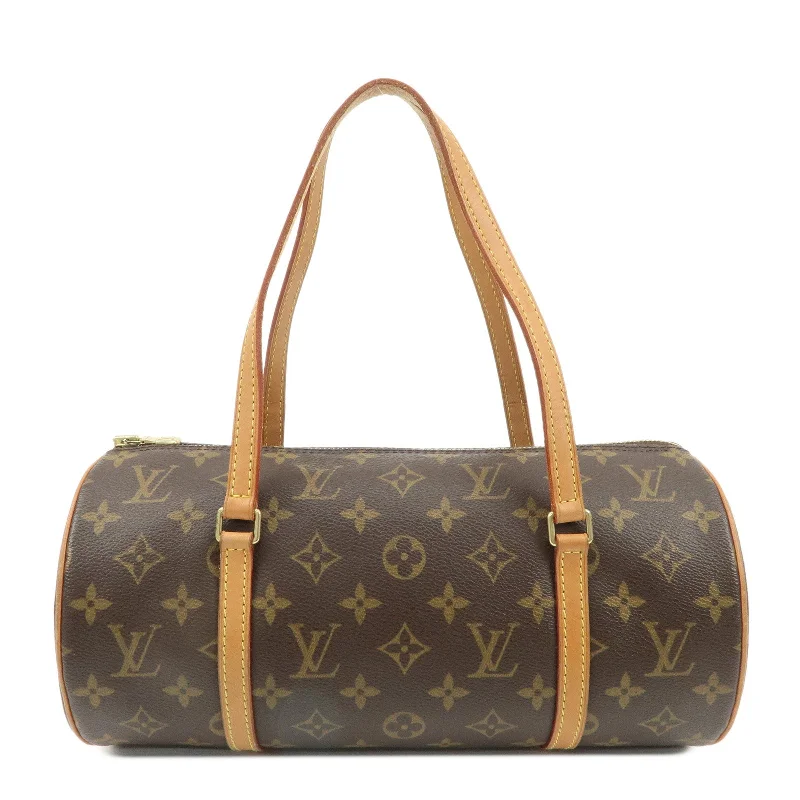 Louis Vuitton handbags with a beaded trim for a touch of glamourLouis Vuitton Monogram Papillon 30 Hand Bag New Style M51385