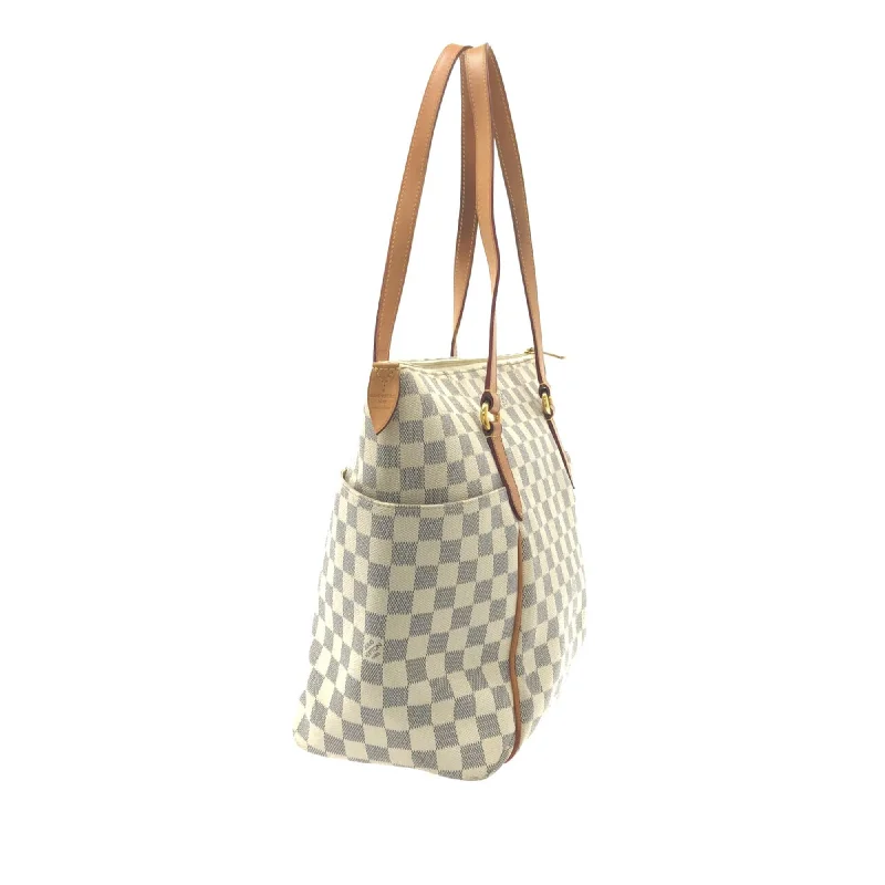 Ladies Louis Vuitton shoulder bags with a magnetic - closure flap for easeLouis Vuitton Damier Azur Totally MM (dH7Vaj)