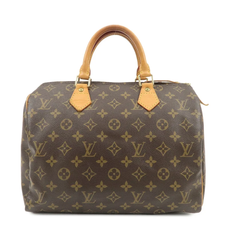 Louis Vuitton Alma bags with a monogram - embossed leather surfaceLouis Vuitton Monogram Speedy 30 Hand Bag Boston Bag M41526