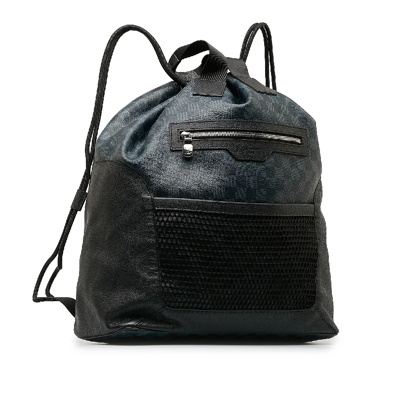 Louis Vuitton Twist bags with a snakeskin - effect panel for a bold lookLouis Vuitton Damier Cobalt Matchpoint Hybrid Backpack (XFKUUv)