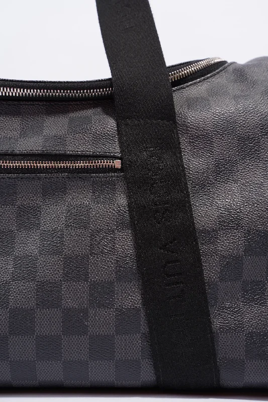 Louis Vuitton bags with a zip - around closure for enhanced securityLouis Vuitton Neo Eole 55 Damier Graphite Coated Canvas