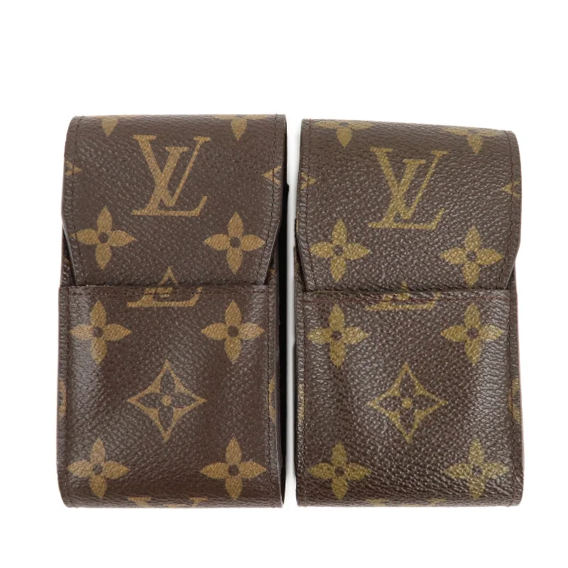 Louis Vuitton Twist bags with the iconic LV - turnlock closureLouis Vuitton Monogram Set of 2 Etui Cigarette Case M63024