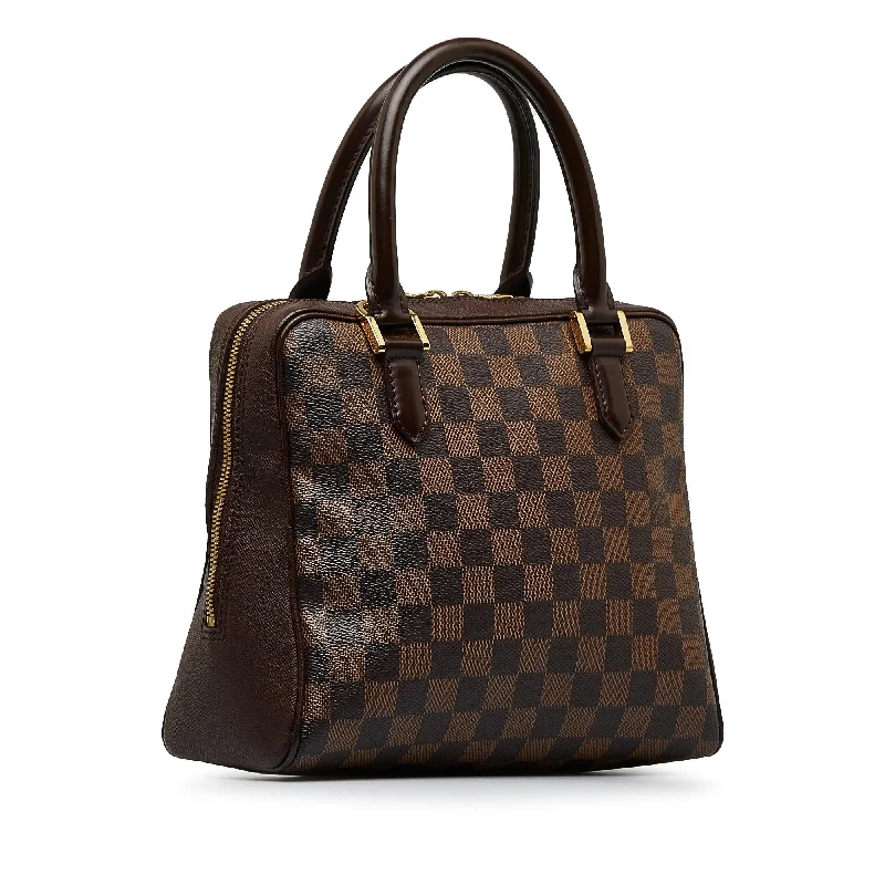 Louis Vuitton handbags with a metal - framed clasp for durabilityLouis Vuitton Damier Ebene Brera (fkYs9s)