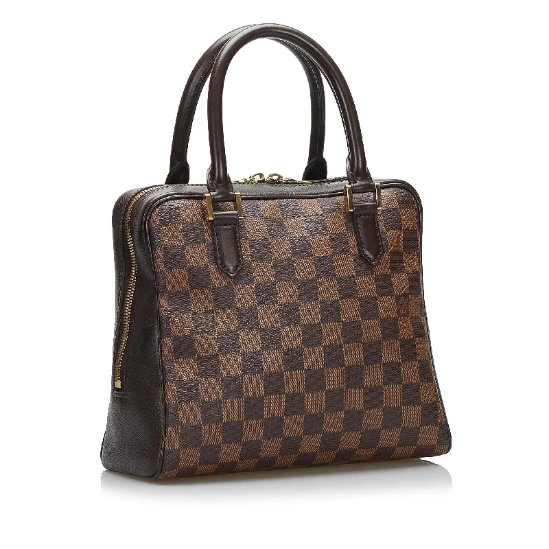 Louis Vuitton bags with a front - zip pocket for small items like keysLouis Vuitton Damier Ebene Brera (keuFMb)