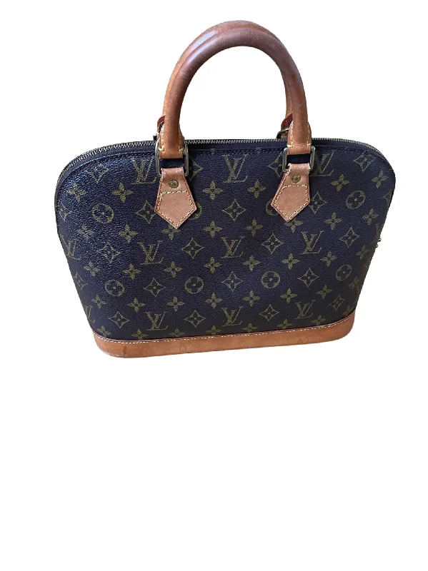 Louis Vuitton bags with a front - flap pocket for quick - access itemsLouis Vuitton Alma Monogram