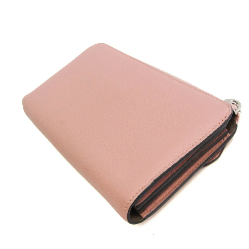 Louis Vuitton bags with a front - zip pocket for small items like keysLouis Vuitton Pink Leather Comete wallet accessories