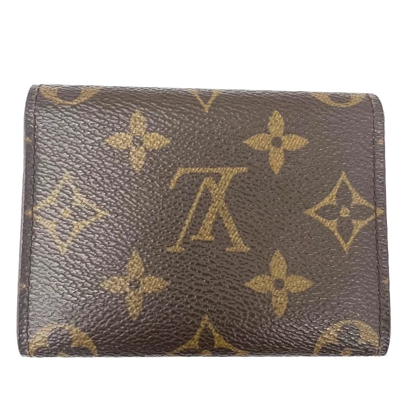 Louis Vuitton Capucines bags with smooth calfskin leather for luxuryLouis Vuitton Brown Canvas Card case wallet accessories