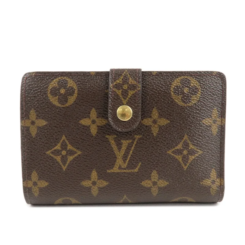 Ladies Louis Vuitton shoulder bags with a wide - width strap for comfortLouis Vuitton Monogram Porte Monnaie Billets Viennois M61663