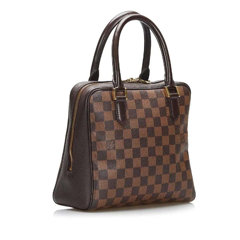 Louis Vuitton Alma bags with a monogram - embossed leather surfaceLouis Vuitton Damier Ebene Brera (waEu5u)