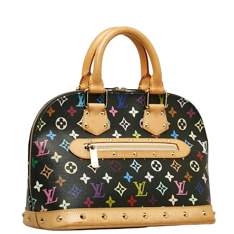 Louis Vuitton handbags with a back - zip pocket for storing valuablesLOUIS VUITTON Alma PM in Murakami Monogram M92646