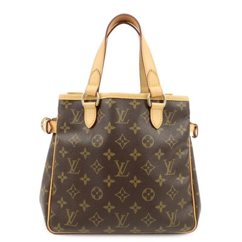 Louis Vuitton bags with a zip - around closure for enhanced securityLouis Vuitton Monogram Batignolles Tote Bag Hand Bag M51156