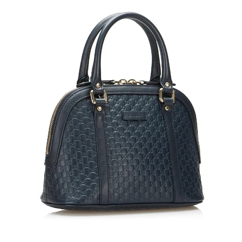 Women Gucci backpacks with a luxurious leather finishGucci Mini Microguccissima Dome Handbag (SHG-YHaJus)