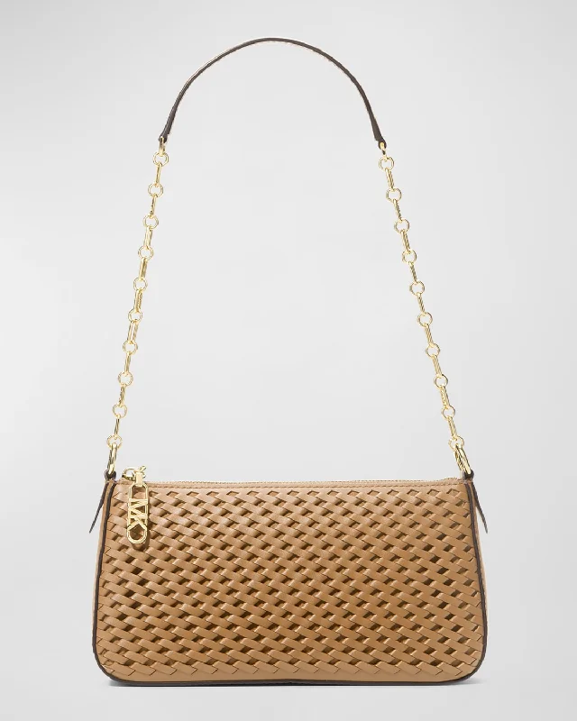 Michael Michael Kors Bags for bridesmaids to match the bridal partyEmpire Medium Woven Pouchette Shoulder Bag