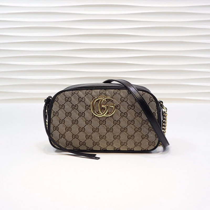 Women Gucci bags with a zip - around closure for securityWF - Gucci Bags - 1355