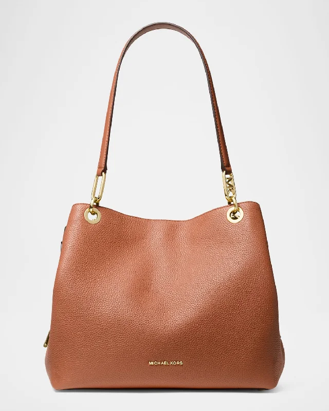 Michael Michael Kors Bags for job interviews to make a good impressionKensington Large Leather Tote Bag