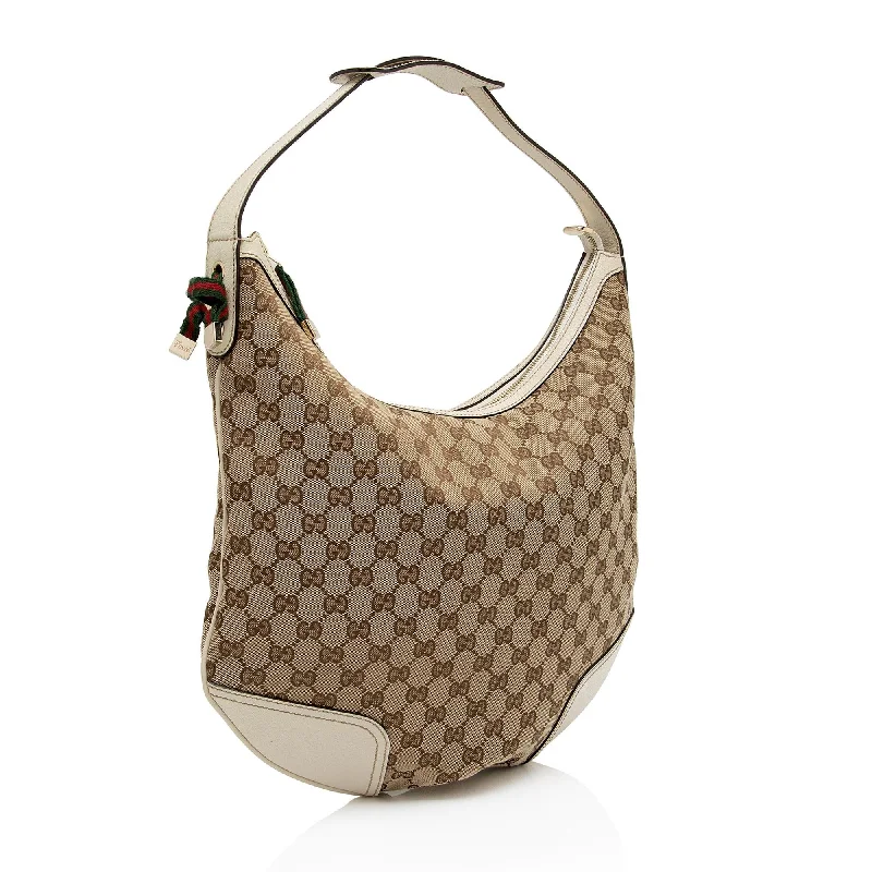 Ladies Gucci Dionysus bags with a star - shaped charmGucci GG Canvas Princy Large Hobo (SHF-nIZpdD)