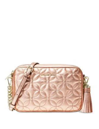 Michael Michael Kors Bags for movie nights with a practical sizeMichael Michael Kors Quilted Floral Camera Bag