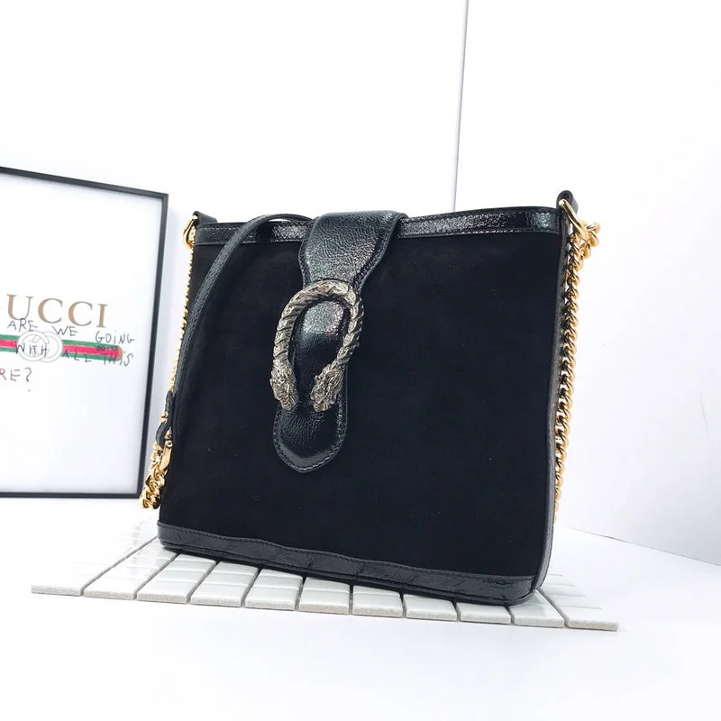 Women Gucci Sylvie bags with a crystal - embellished web stripeBC - GUCCI BAG - 2623