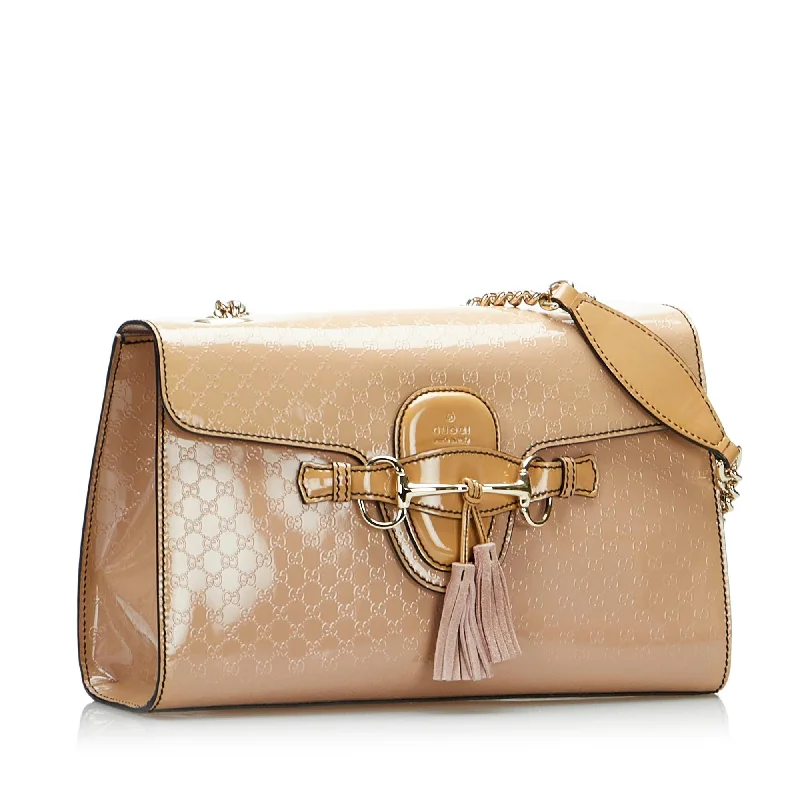 Women Gucci bags with a detachable mirror insideGucci Microguccissima Emily (SHG-rTgnTG)