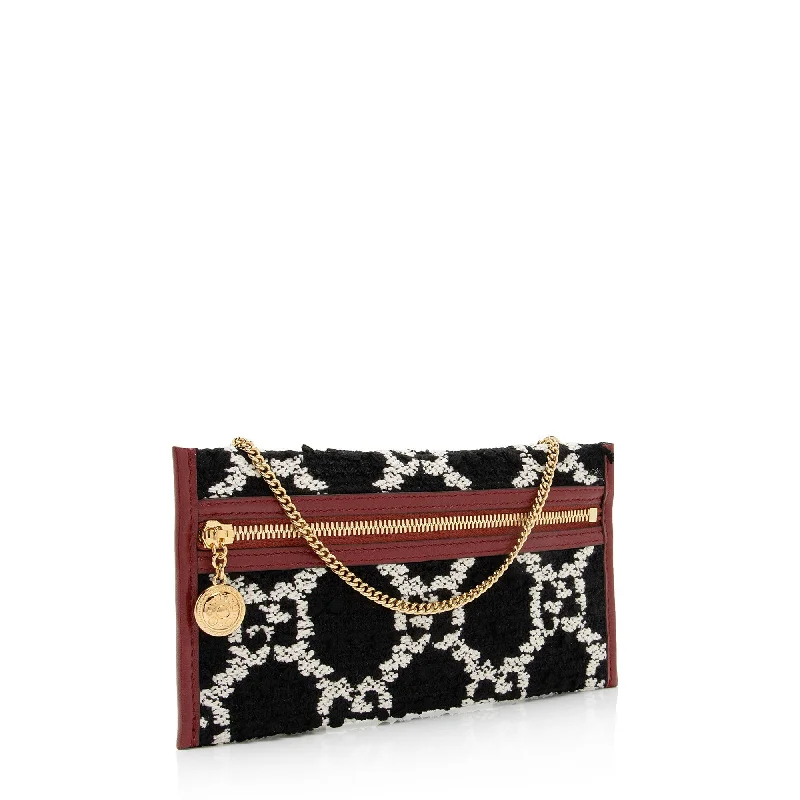 Ladies Gucci Dionysus bags with a star - shaped charmGucci Tweed Pochette (SHF-CithkJ)