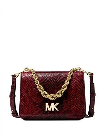 Michael Michael Kors Bags for science conferences in a professional and stylish wayMichael Michael Kors Mott Python Chain Shoulder Bag