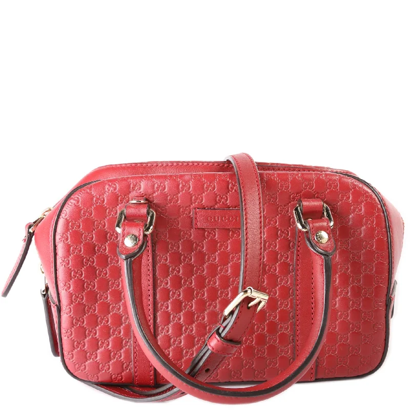 Gucci tote bags for women with a double - handle designMicro Guccissima Small Crossbody